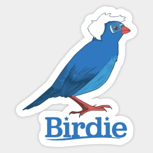 Birdie Sanders| Bernie Sanders Bird Shirt Sticker